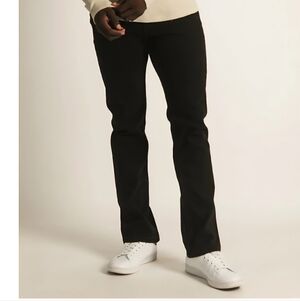 CROOKS & CASTLES MEDUSA STRAIGHT DENIM - Black / 34